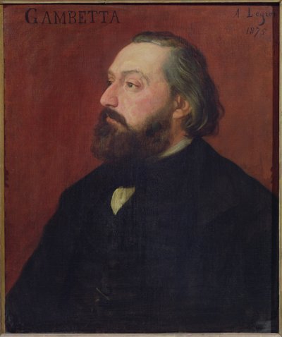 Léon Gambetta (1838-82) 1875 - Alphonse Legros